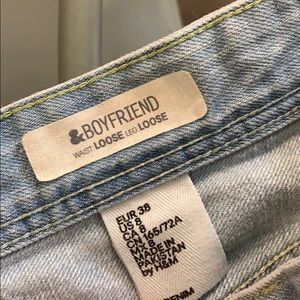 H&M boyfriend loose shorts women’s size 8
